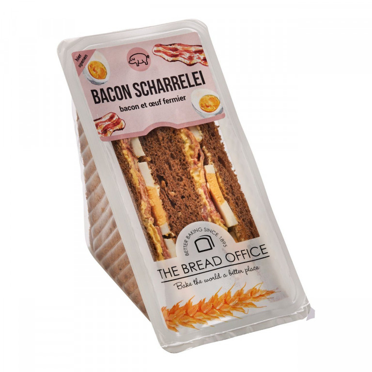 sandwich bacon scharrelei meergranen CF Beaumont Koffie Limburg